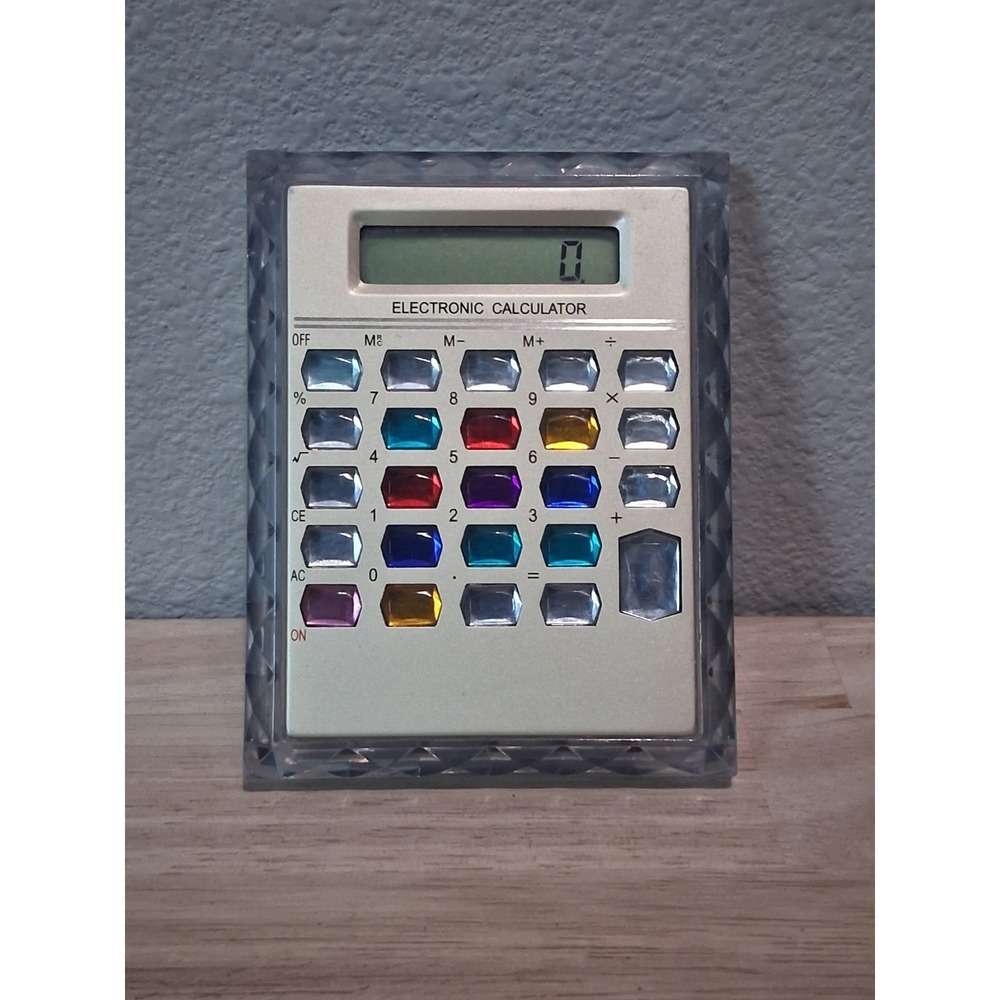 Vintage Rhinestone Calculator